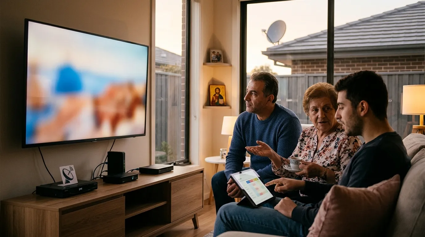 IPTV vs Δορυφορική vs Καλωδιακή: Τι συμφέρει τους Έλληνες της Αυστραλίας